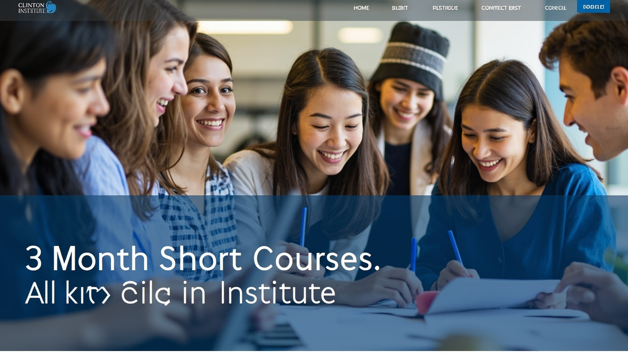 3 Months Short Courses in Australia for International Students — Clinton Institute RTO 41597